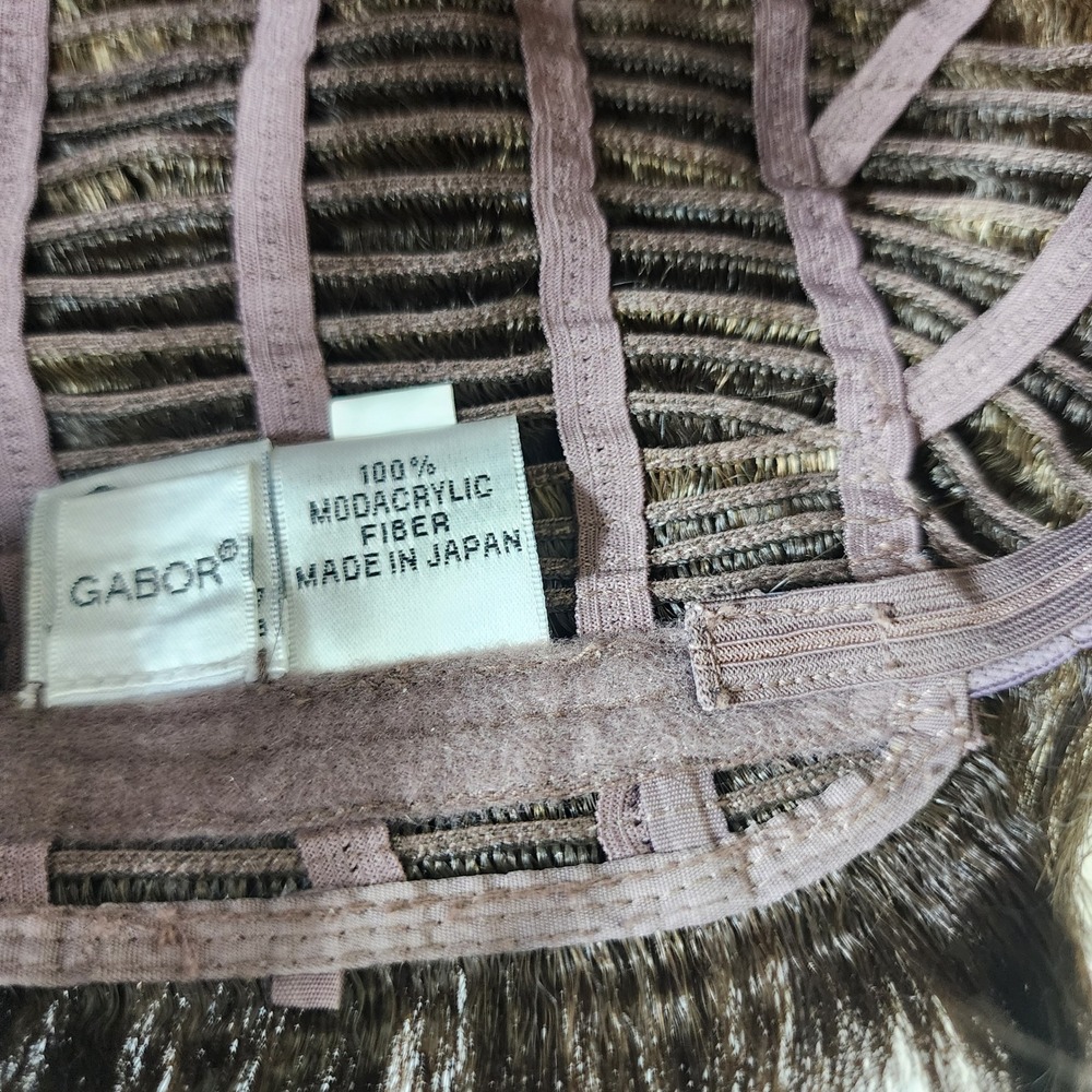 Gabor Flexlite Synthetic Wig Short Layered Pixie Brown Petite Personal Fit Cap - Picture 6 of 9